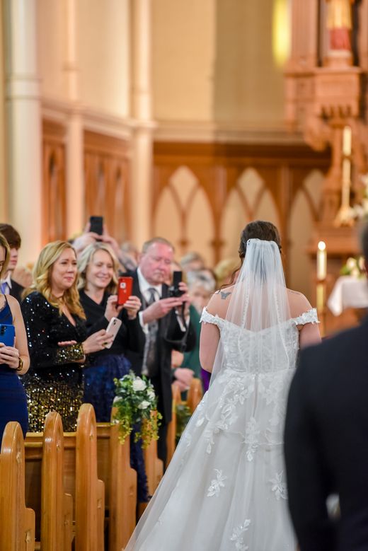 Walking down the aisle