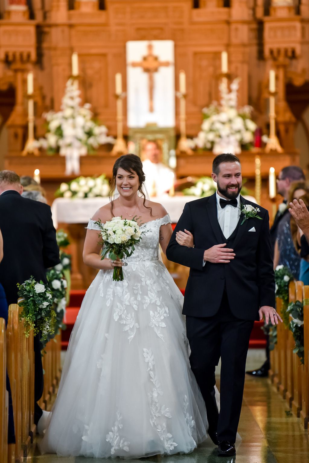 Walking down the aisle